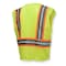 Radians Hi-Vis Econ TpR/Cl2 Glow Vest /2Tn Trm-Grn-M SV22GL-2ZGM-M - alternate 9